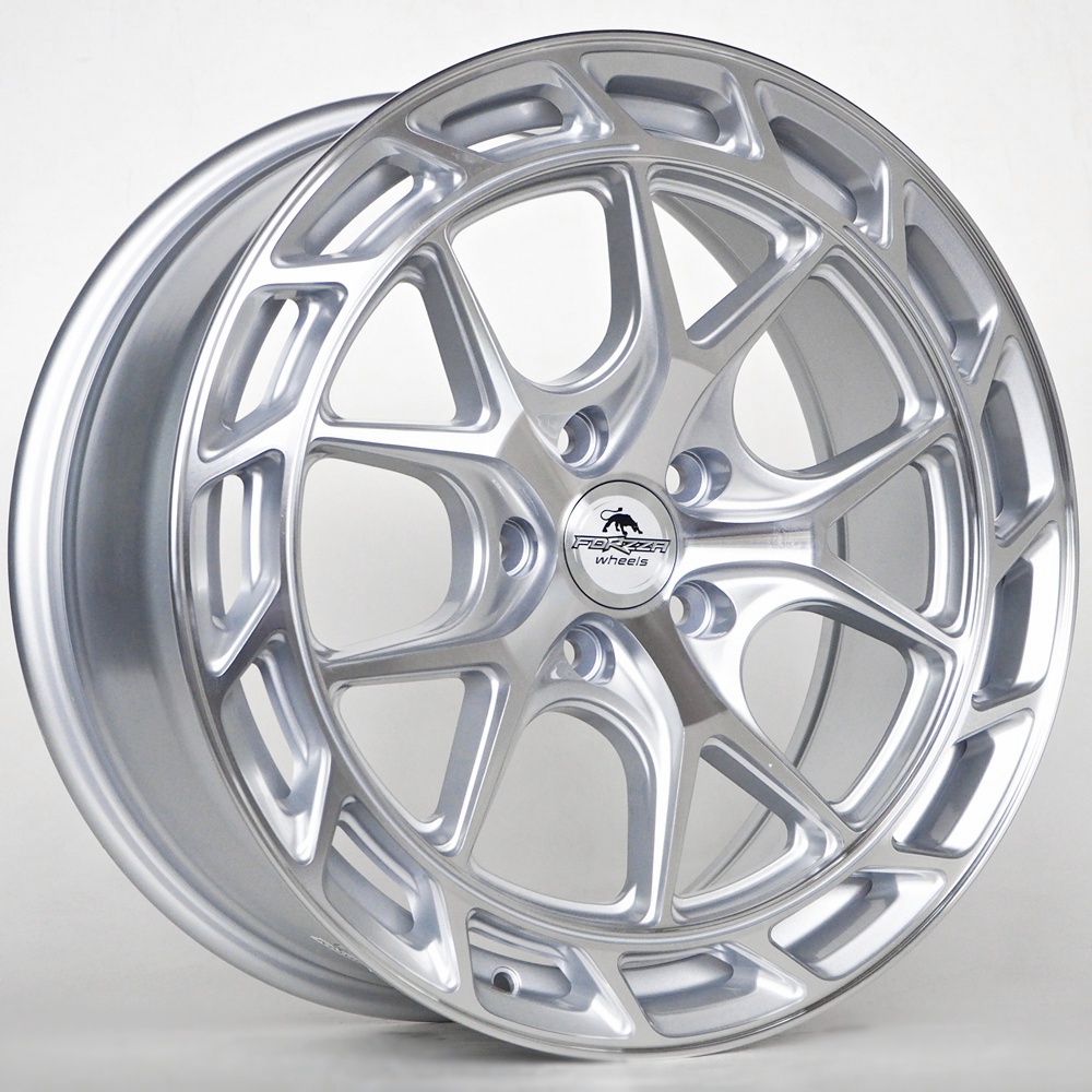 Forzza Wheels SATURN 18x8 ET45 5x112 Silver Face Machined