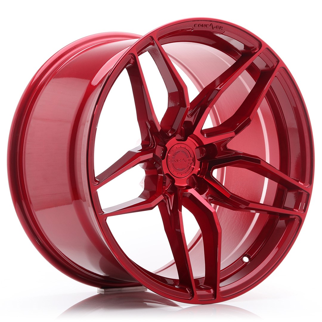 Concaver CVR3 20x10.5 ET15-45 Candy Red (ET and PCD freely selectable)