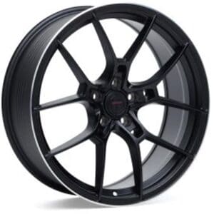 Team82 SI614 in Flat Black Machined Lip Farbe