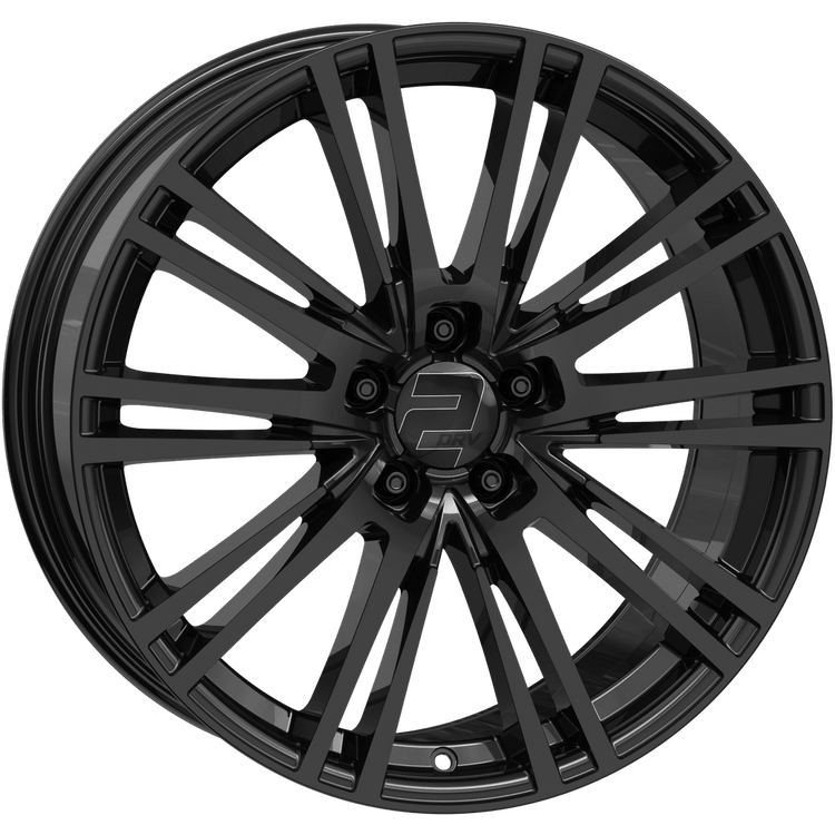 2DRV WH18 18x8 ET35 5x112 Schwarz Glänzend Lackiert