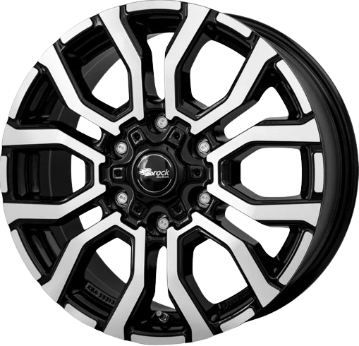 RCDesign RC35 16x6.5 ET62 6x130 Noir Brillant Poli (SGVP)