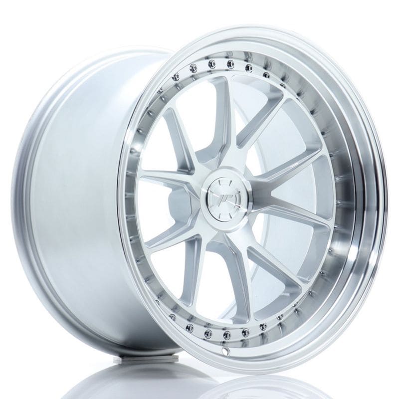 Japan Racing JR39 in Silver Machined Face Farbe
