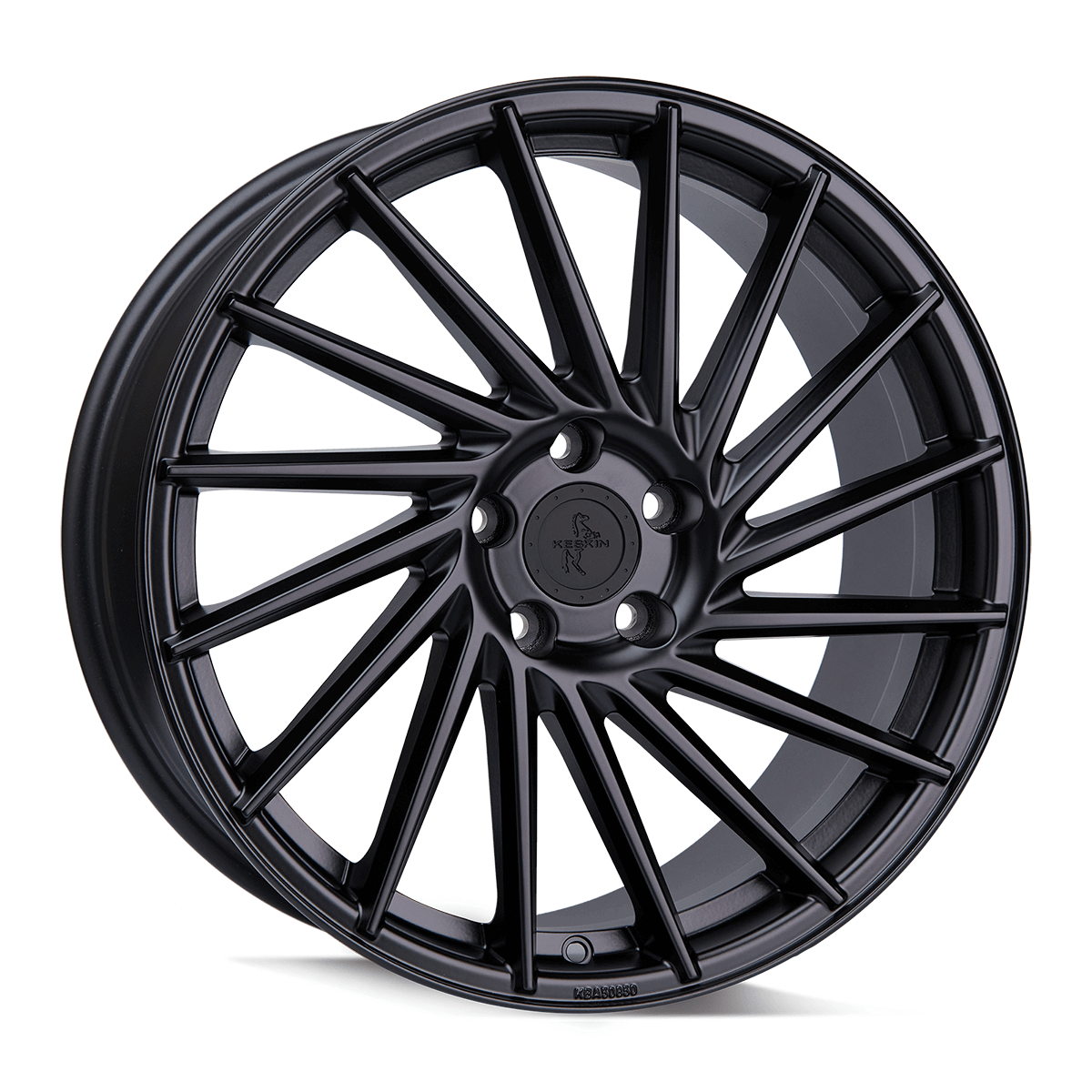 Keskin KT17 21x9.5 ET60 5x130 Matt Black Painted