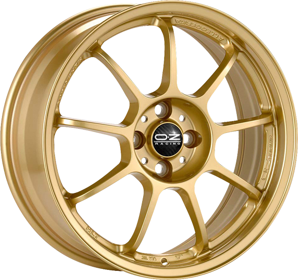 OZ ALLEGGERITA HLT 4F 17x7 ET30 4x100 Race Gold