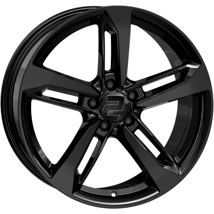 2DRV WH36 19x8.5 ET30 5x112 Noir Brillant Laqué