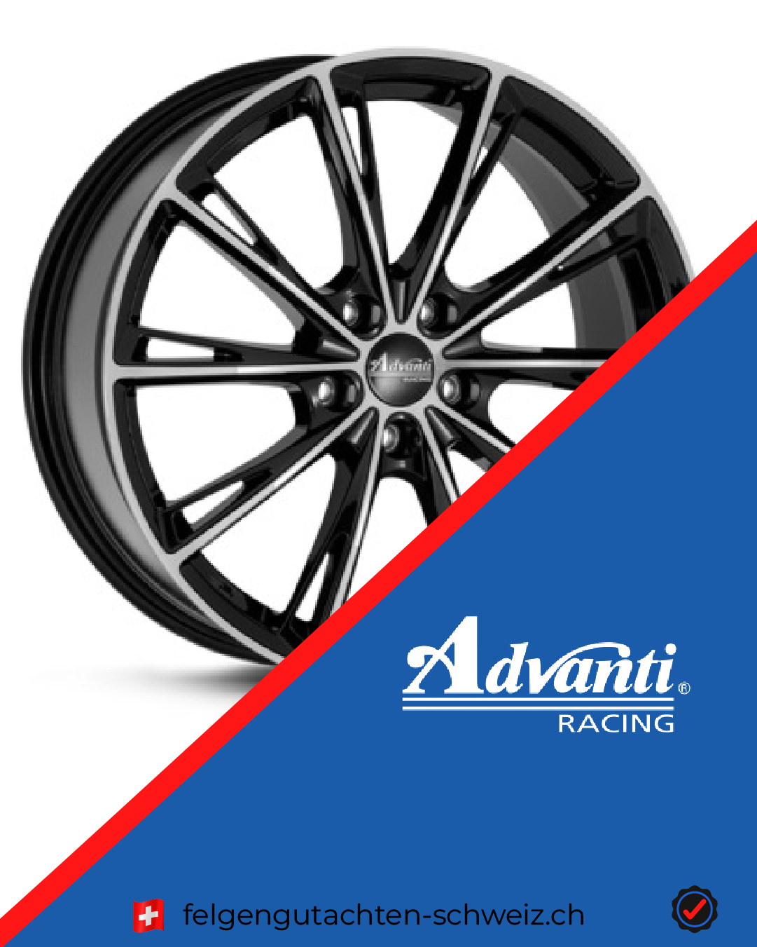 ADVANTI RACING 2 Certificato cerchi (Allegato CH)