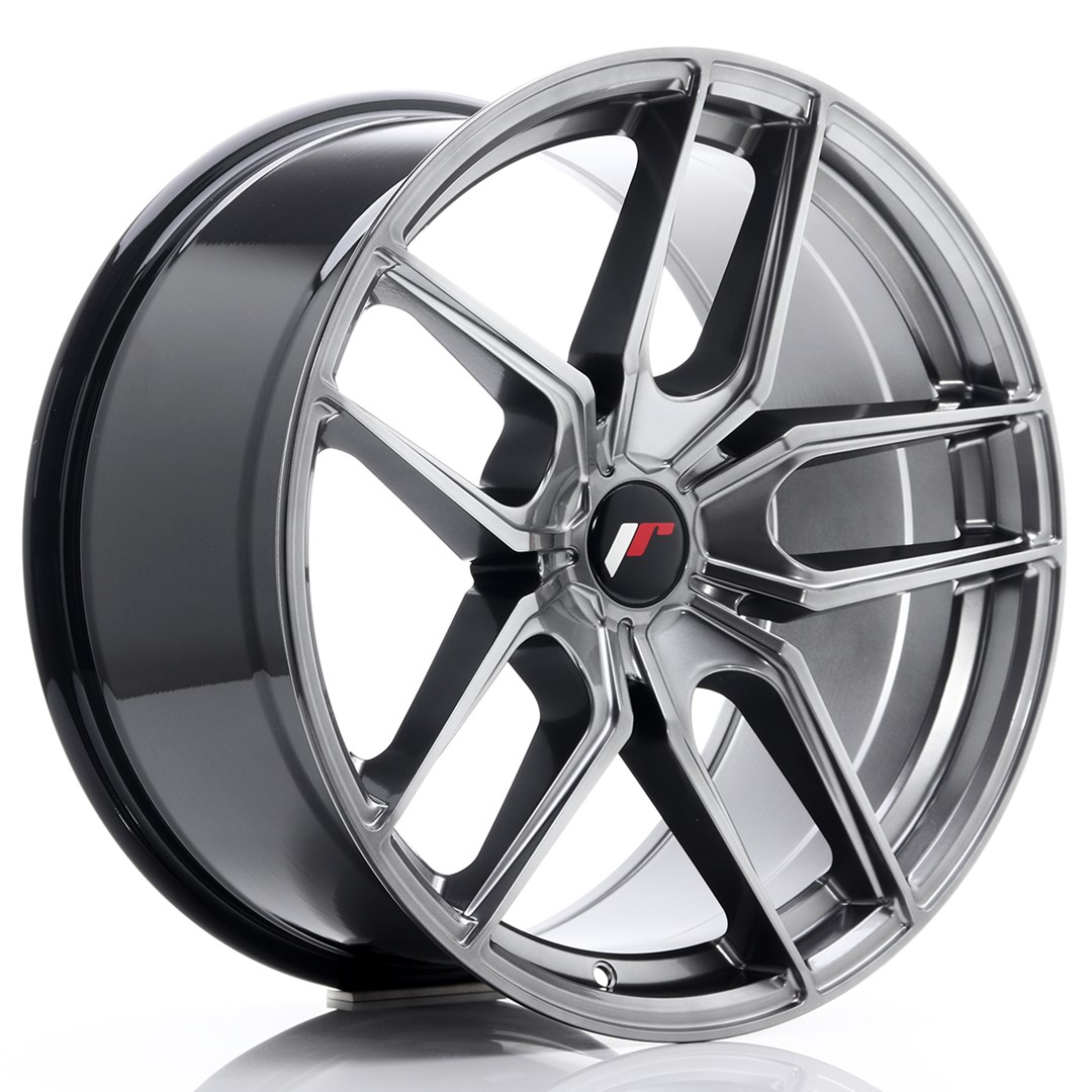Japan Racing JR25 19x9.5 ET20-40 Hyper Black (ET und LK frei wählbar)