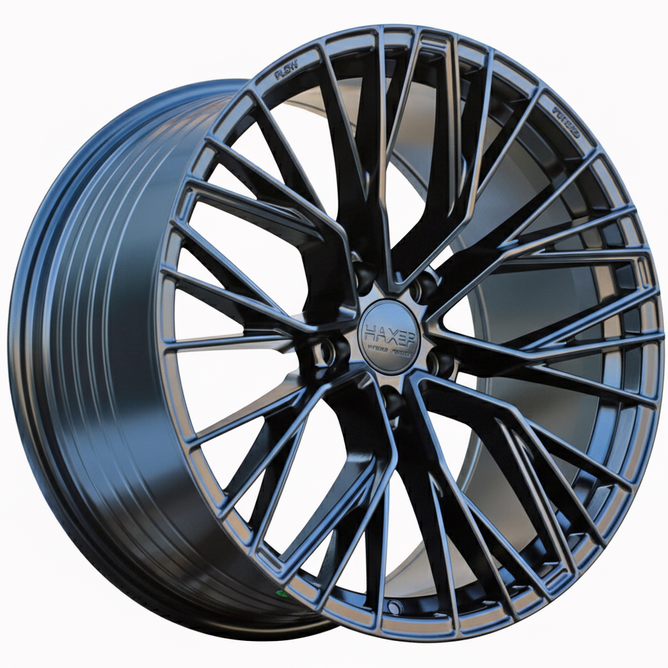 Haxer HX024F 18x8 ET30 5x112 Black Half Matt