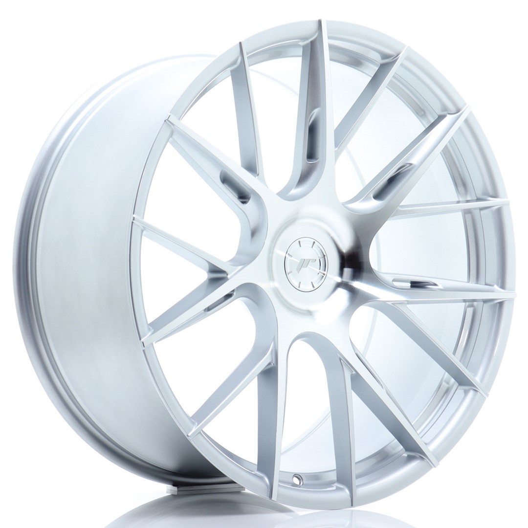 Japan Racing JR42 22x11.5 ET20-52 Silver Machined Face (ET und LK frei wählbar)