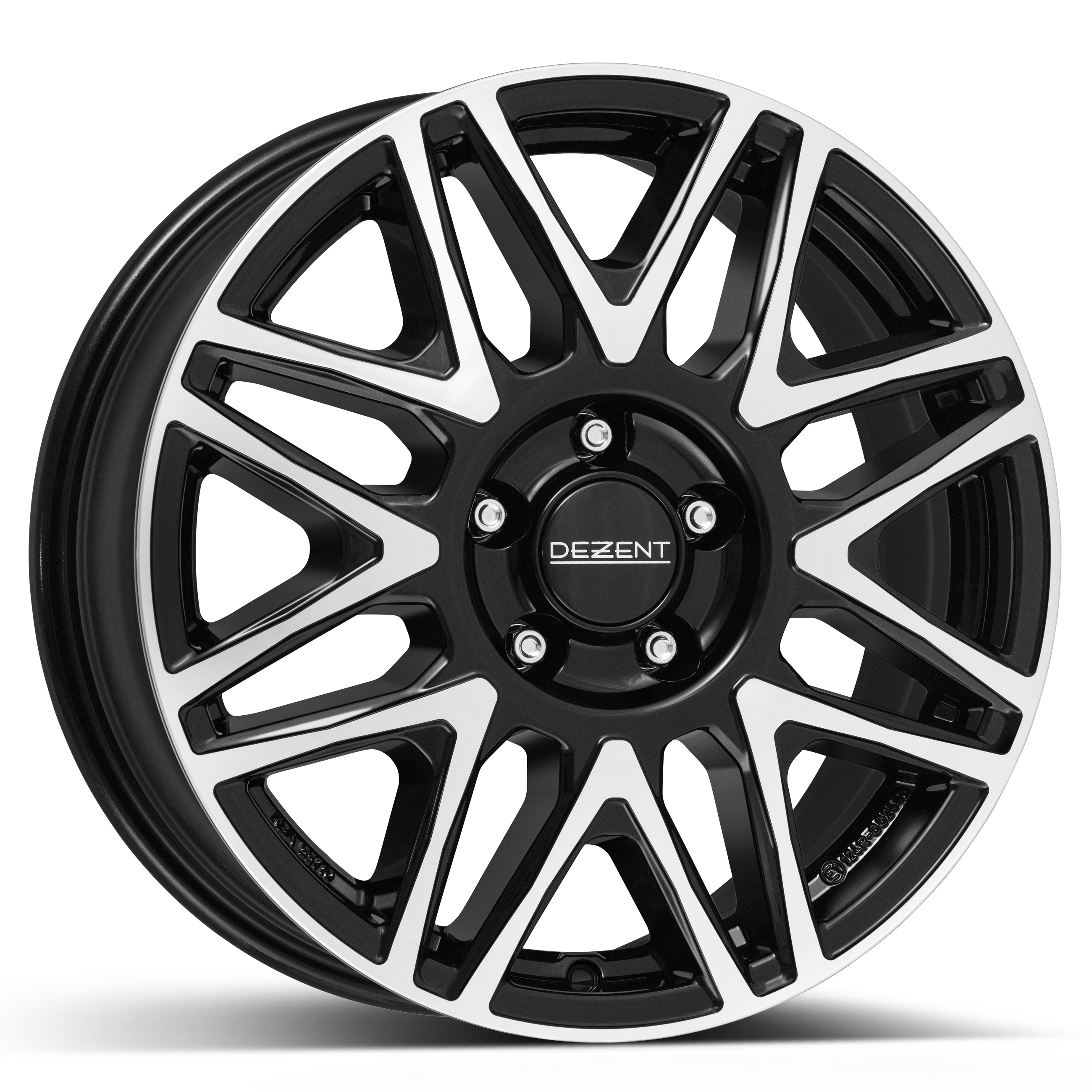 Dezent KH DARK 16x6 ET57 5x120 Noir Poli