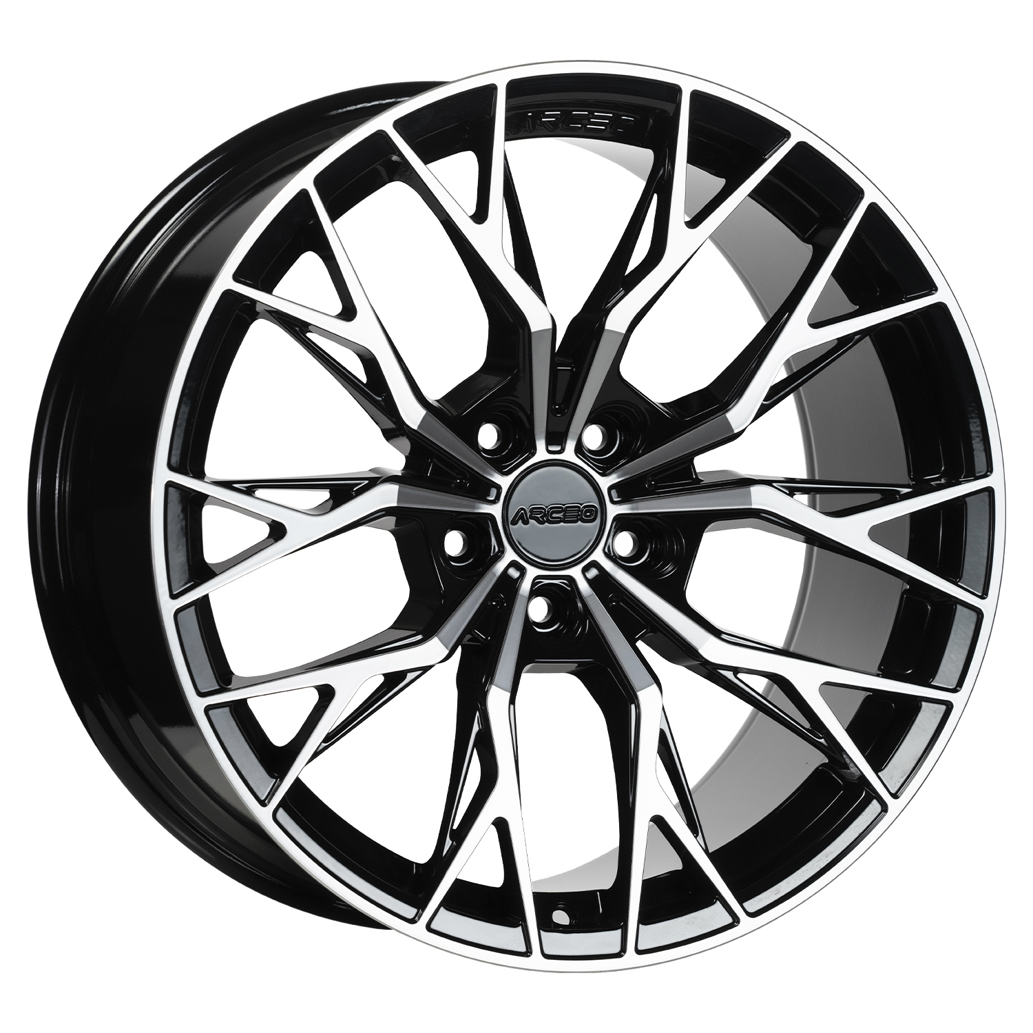 Arceo ROMA 19x9.5 ET42 5x112 Black Diamond