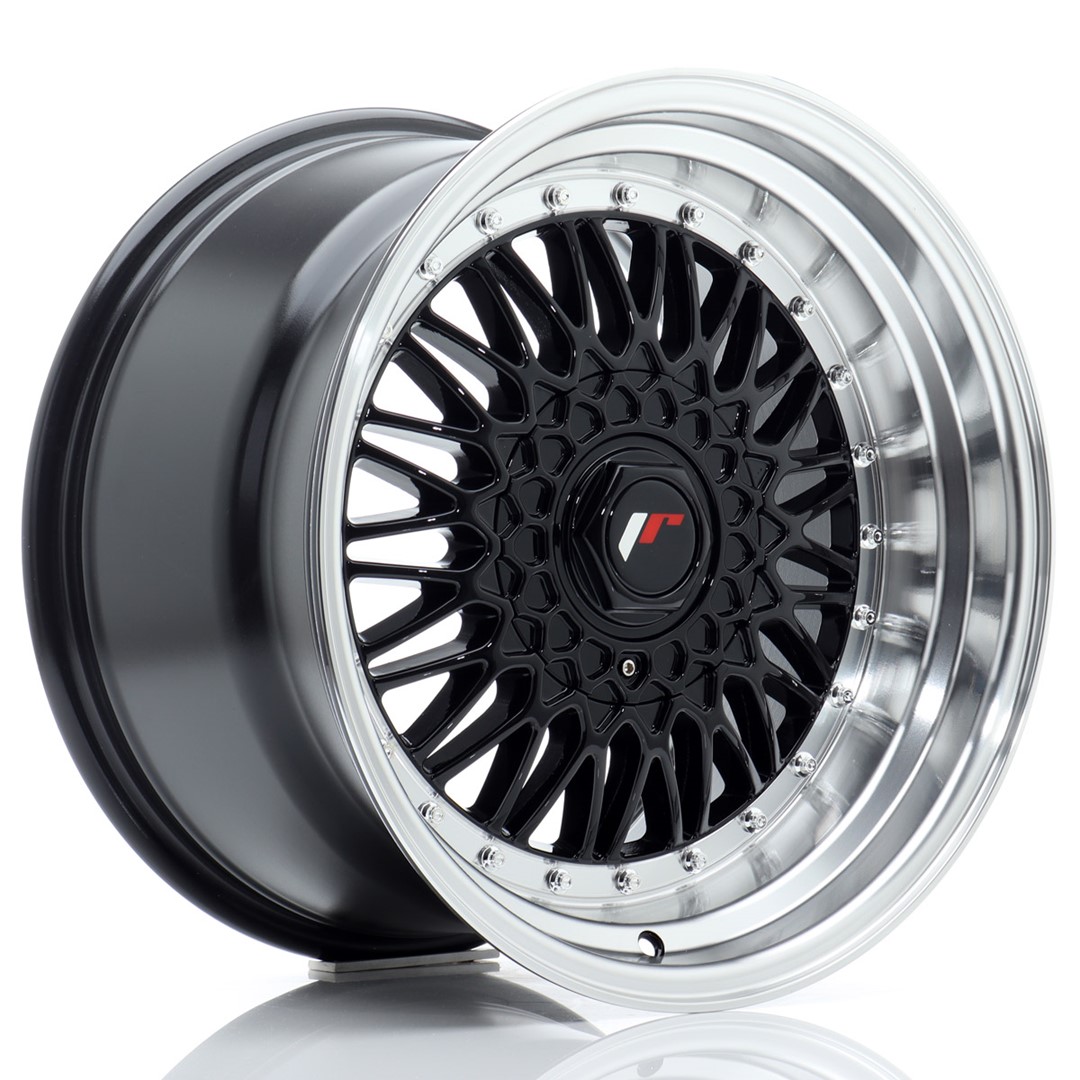 Japan Racing JR9 17x10 ET20 5x112/120 Gloss Black Machined Lip