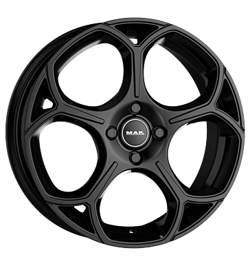 MAK MONZA 17x7 ET35 5x110 Gloss Black