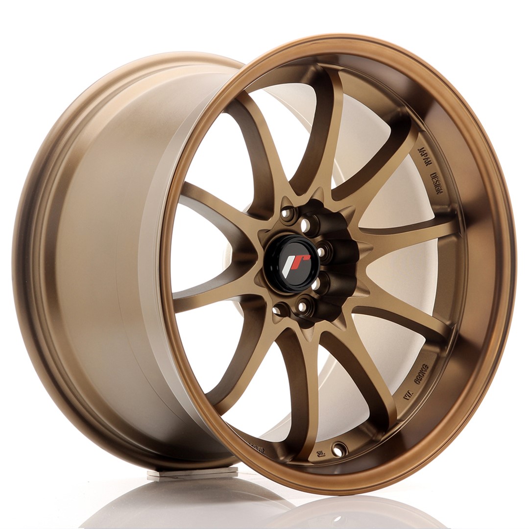 Japan Racing JR5 18x10.5 ET12 5x114.3 Dark Anodised Bronze