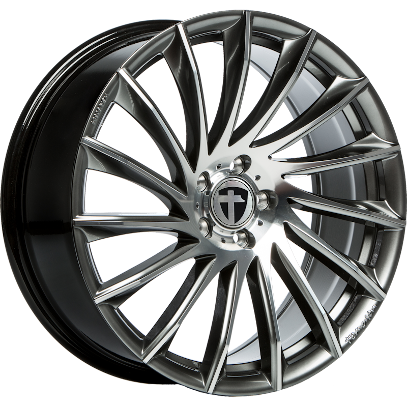 Tomason TN16 19x8.5 ET40 5x114.3 Dark Hyperblack Polished