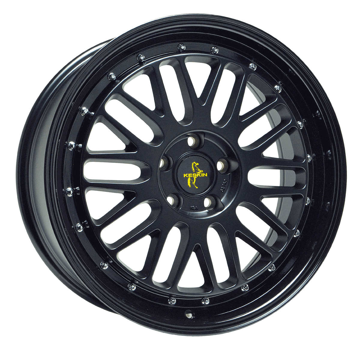 Keskin KT22 19x8.5 ET40 5x114.3 Matt Black Painted