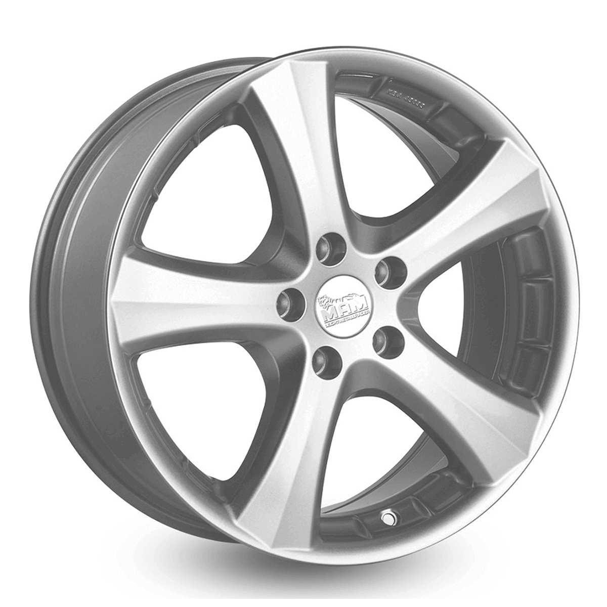 MAM Felgen W1 16x6.5 ET37 5x112 Silver Painted