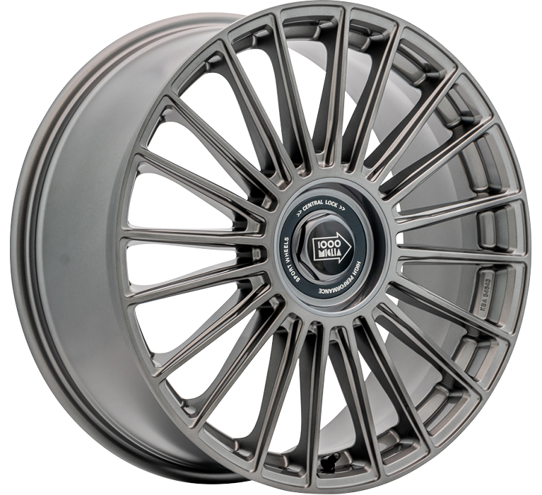 Mille Miglia VENEZIA 18x8 ET45 5x114.3/108 Glanz-Anthrazit