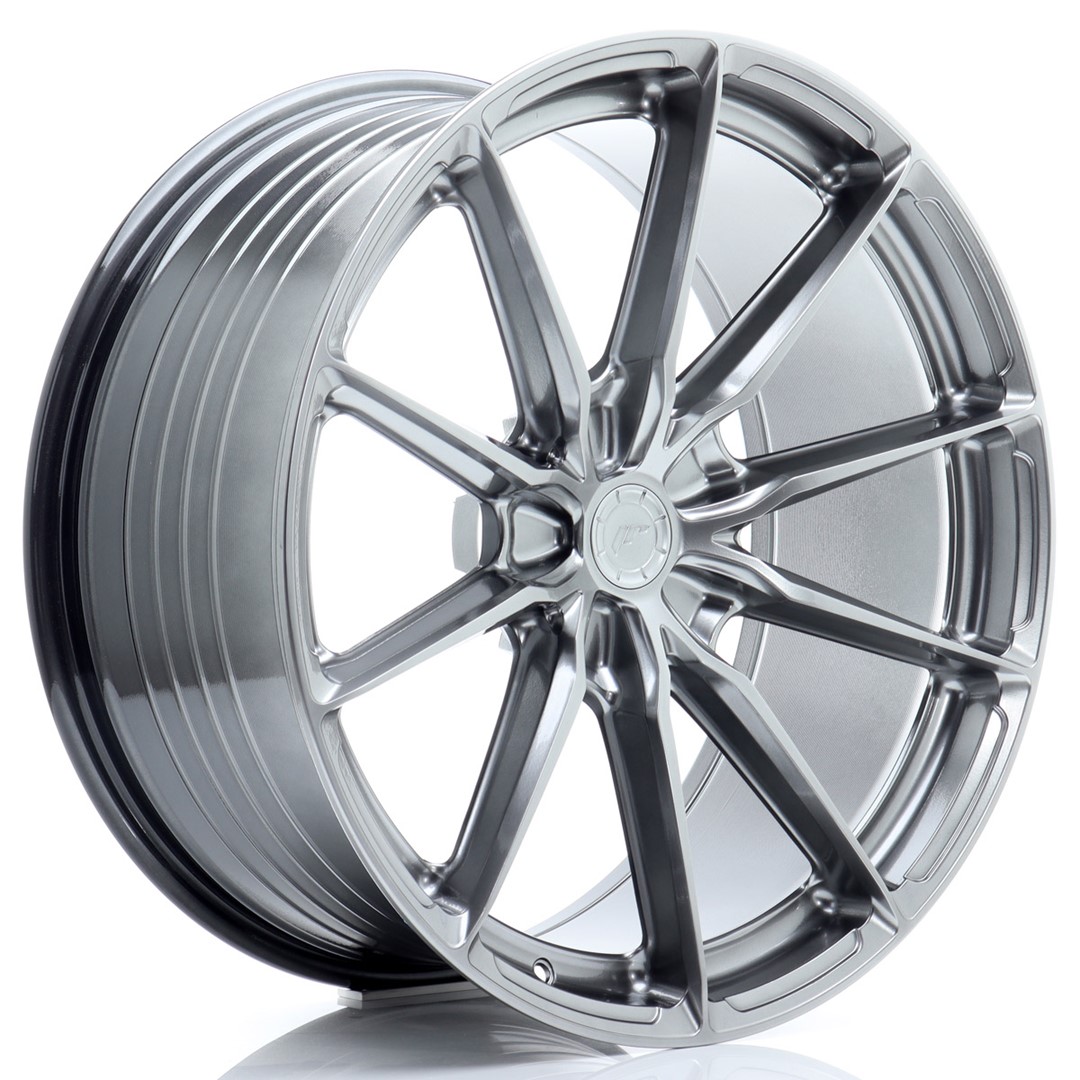 Japan Racing JR37 21x11 ET11-55 Blank (5H) Hyper Black