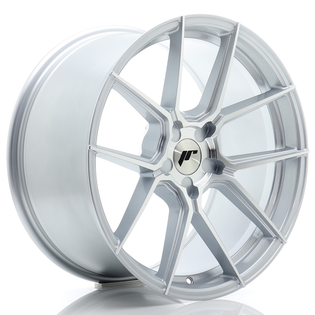 Japan Racing JR30 19x9.5 ET40 5x112 Silver Machined