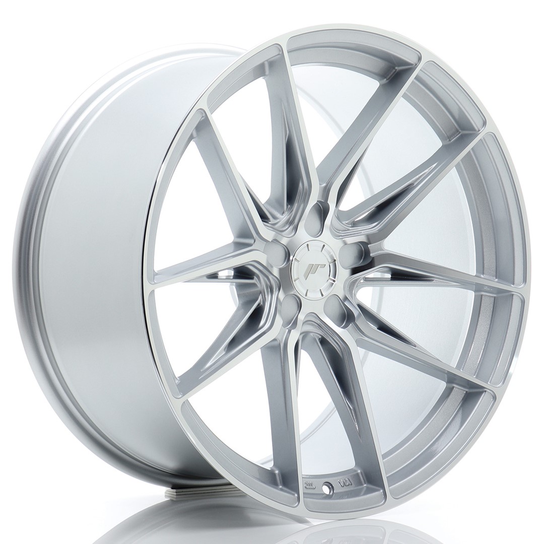 Japan Racing JR44 20x10 ET15-35 Blank (5H) Silver Machined Face