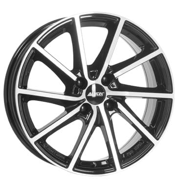 Alutec Singa in Diamant Schwarz Frontpoliert Farbe