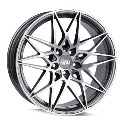 MAM B2N in Palladium Front Polish Farbe