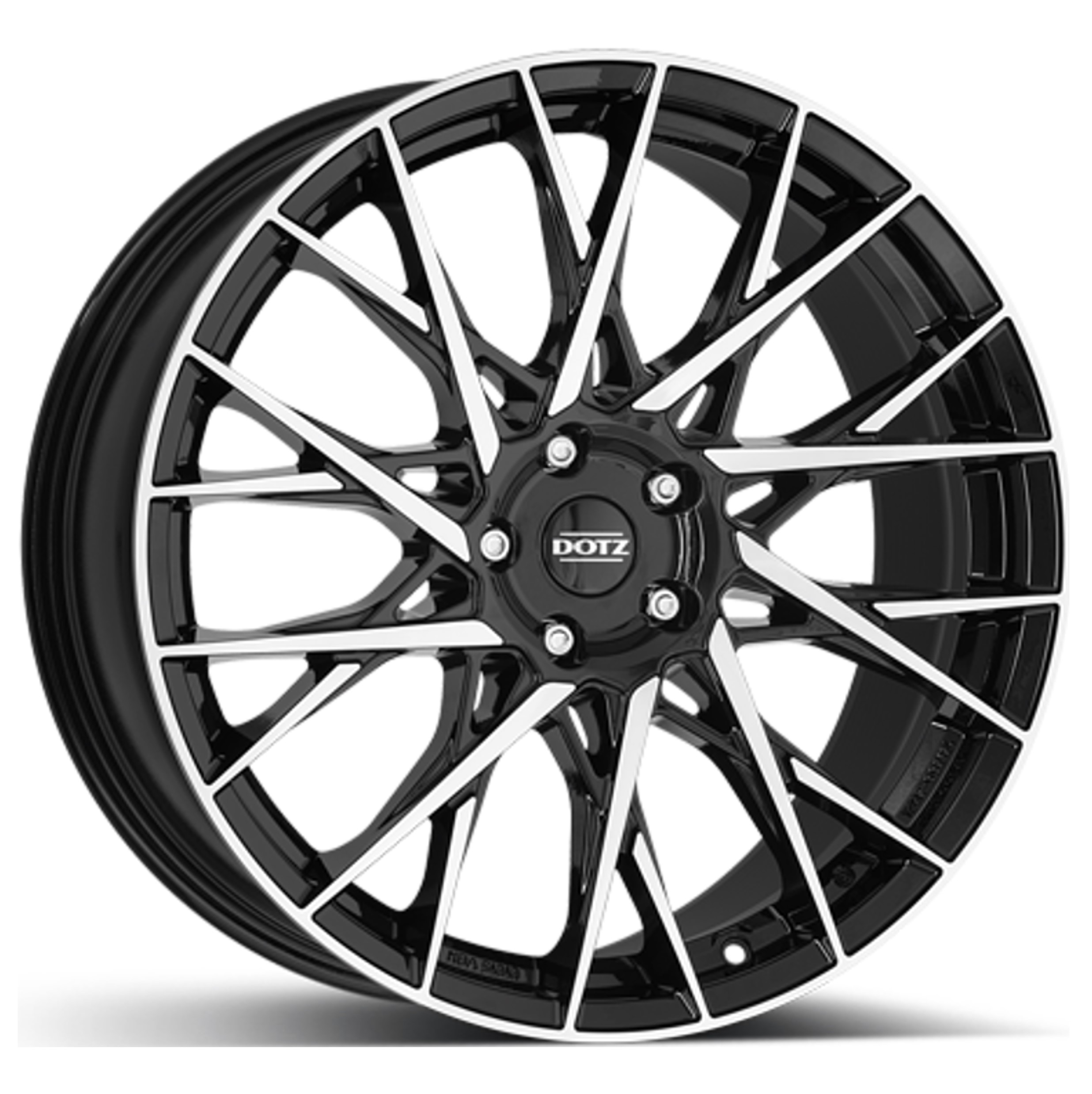 Dotz FUJI DARK 19x9 ET35 5x112 Black Polished