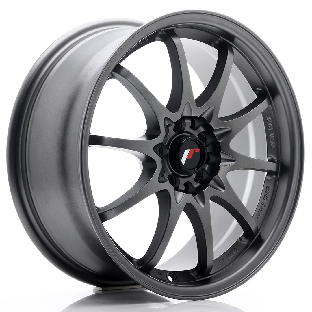 Japan Racing JR5 17x7.5 ET35 5x100/114.3 Matt Gun Metal