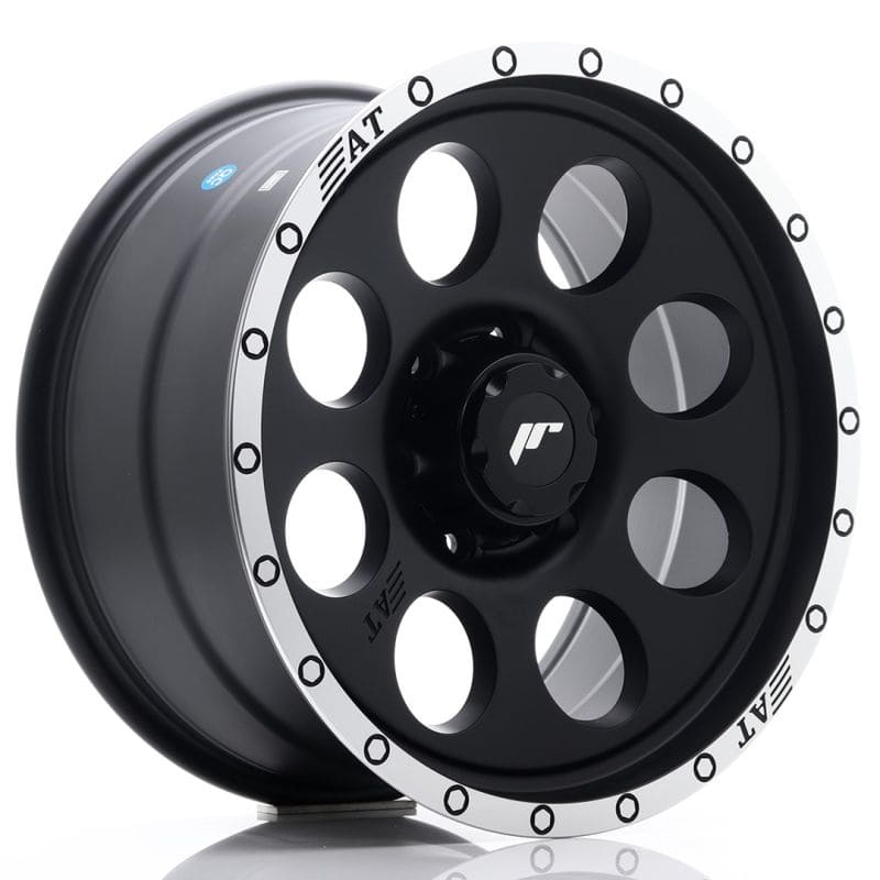 Japan Racing JRX4 in Matt Black Machined Lip Farbe