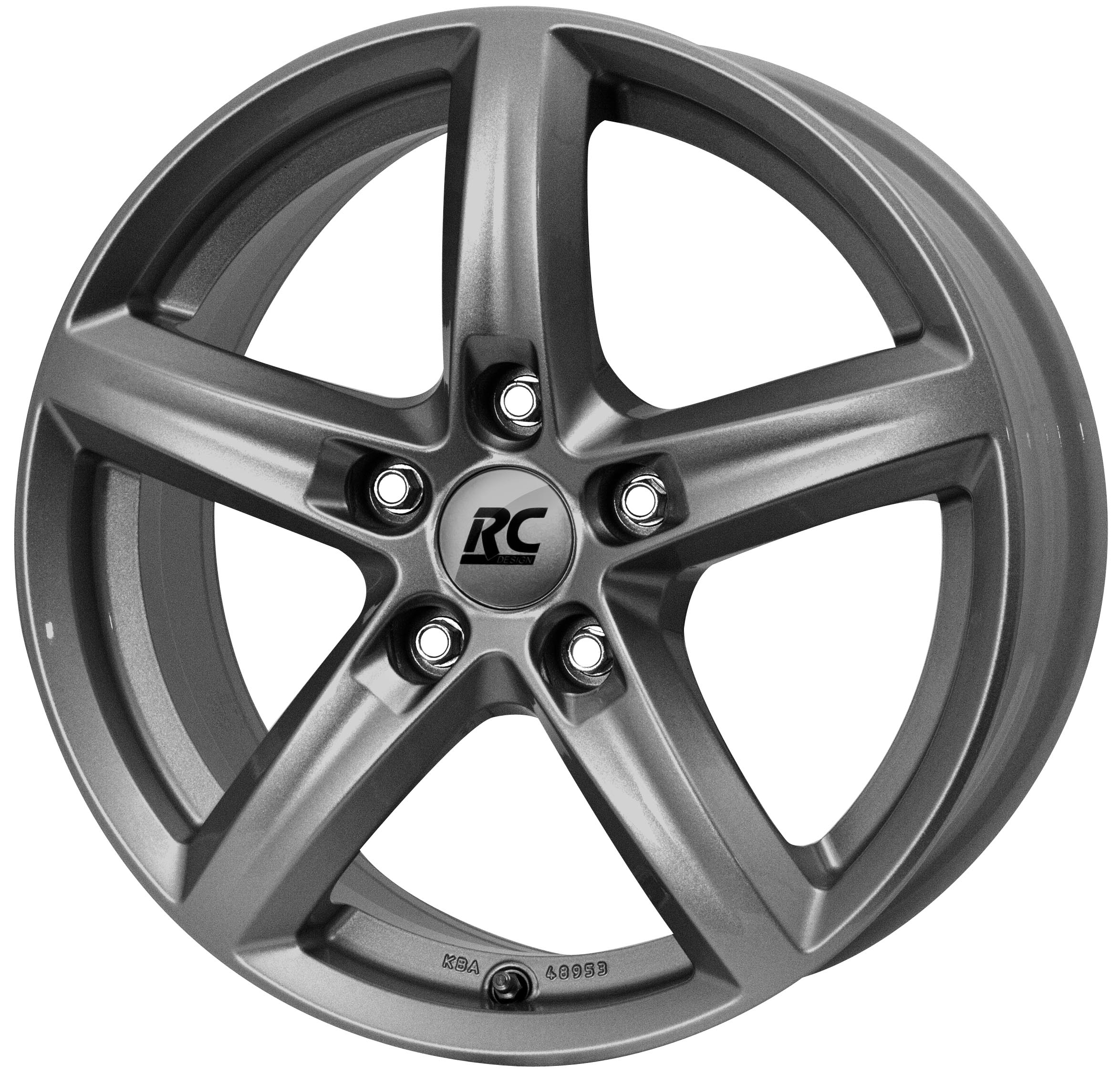 RCDesign RC24 16x6.5 ET40 4x108 Titan Metallic (TM)