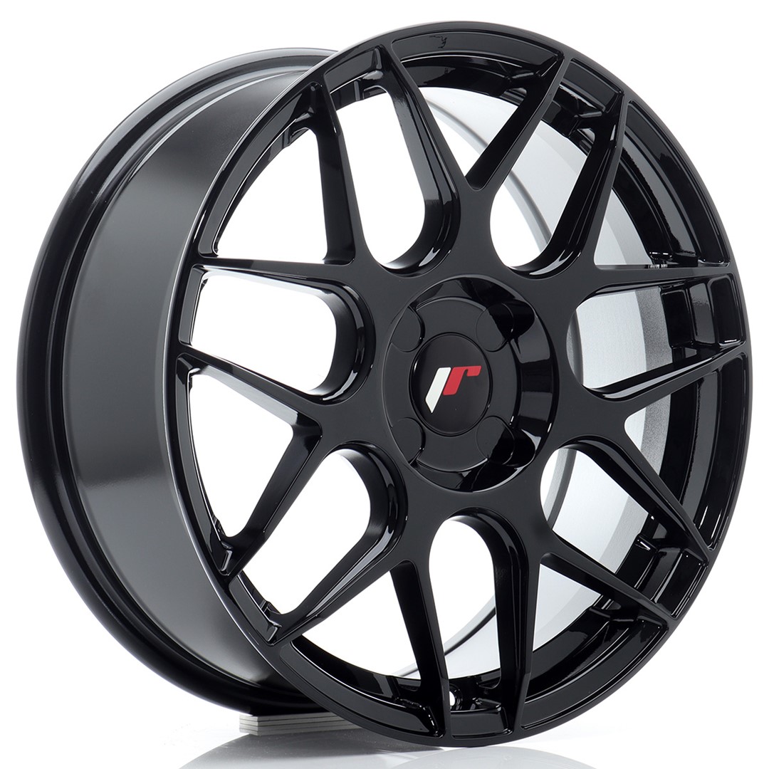 Japan Racing JR18 17x7 ET20-40 Gloss Black (ET und LK frei wählbar)