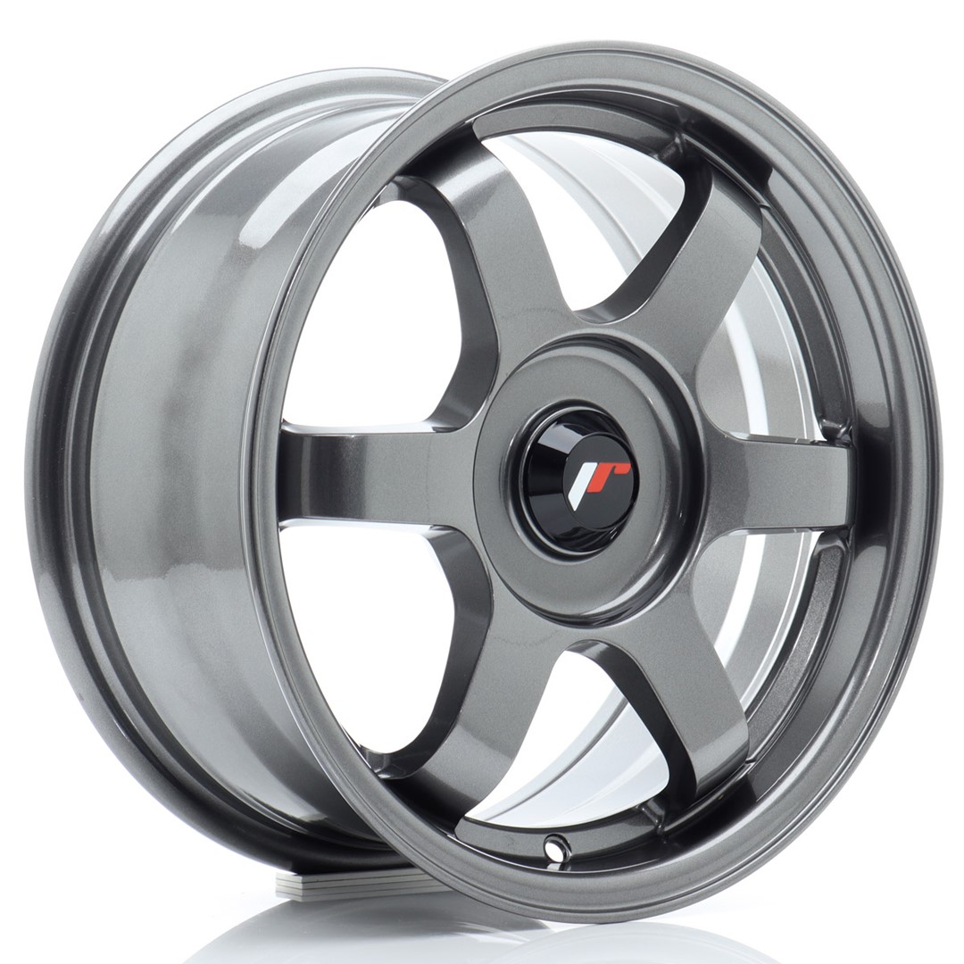 Japan Racing JR3 15x7 ET25-42 Gris Anthracite (ET et entraxe sélectionnables librement)