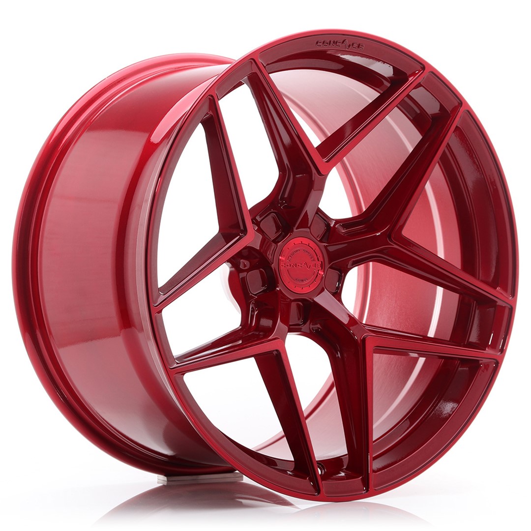 Concaver CVR2 20x11 ET0-30 Candy Red (ET und LK frei wählbar)