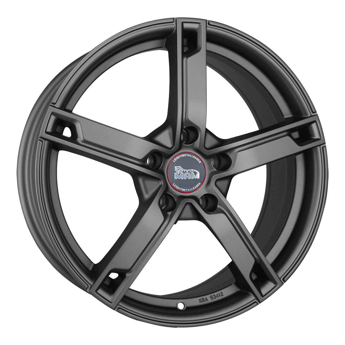 MAM Felgen W4 17x7 ET35 5x100 Matt Grey