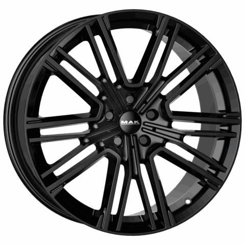 MAK KULT-D 20x10 ET27 5x132 Noir Brillant