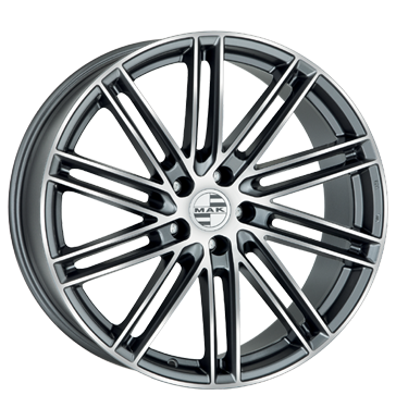MAK LEIPZIG-D 21x10 ET50 5x130 Gun Met Mirror Face