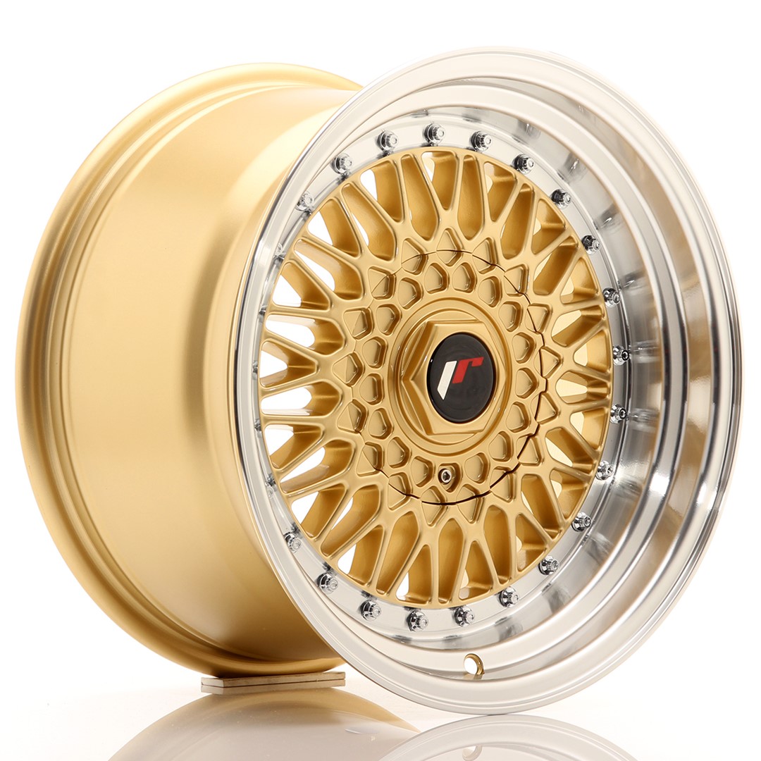 Japan Racing JR9 16x9 ET20 4x100/108 Or Bord Usiné
