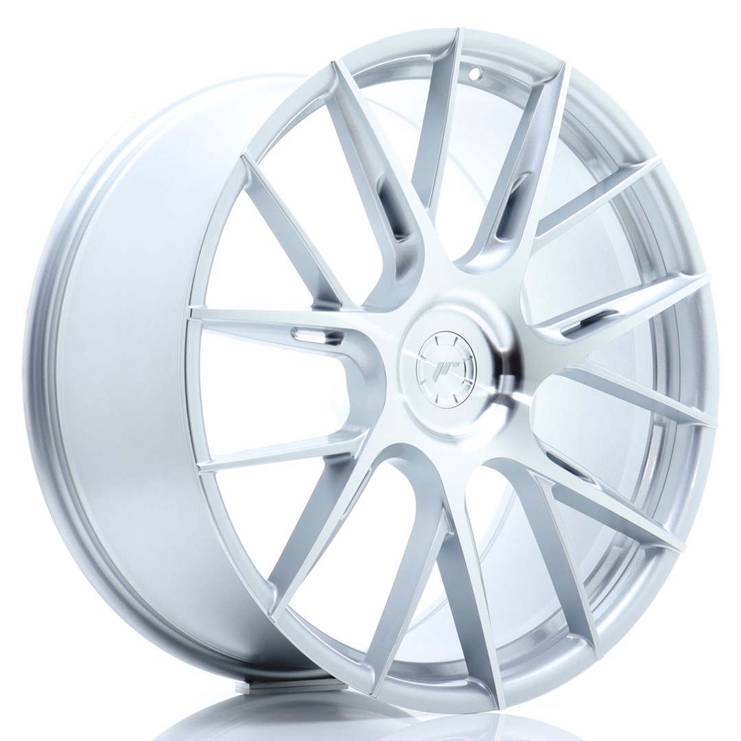 Japan Racing JR42 22x10 ET20-54 Argento Faccia Lavorata (ET e PCD liberamente selezionabili)