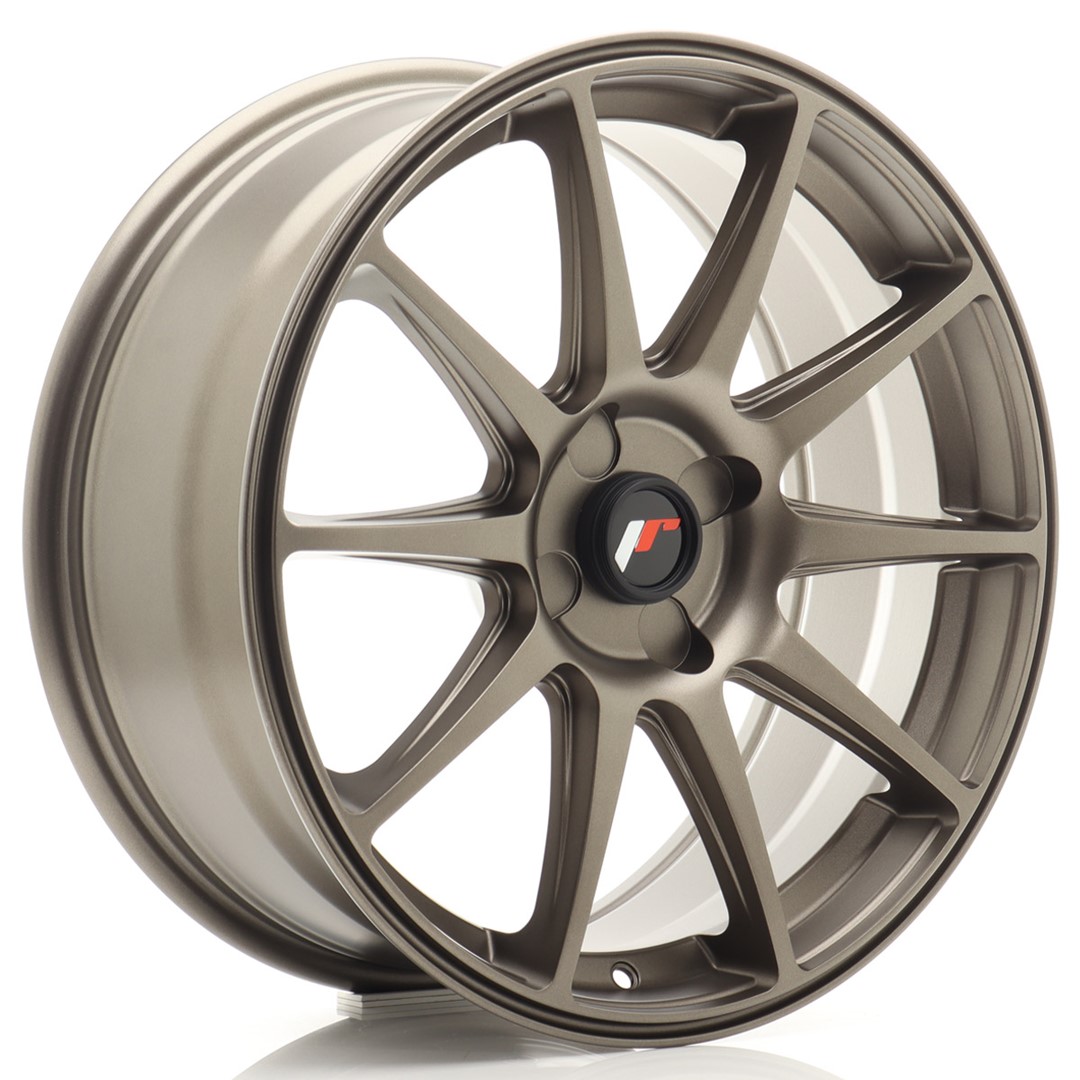 Japan Racing JR11 18x7.5 ET20-40 Blank (4H) Matt Bronze