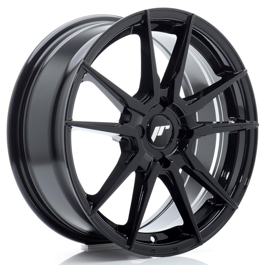Japan Racing JR21 17x7 ET20-40 Gloss Black (ET und LK frei wählbar)