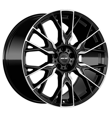 GMP FENDER 19x8 ET50 5x112 Black Diamond