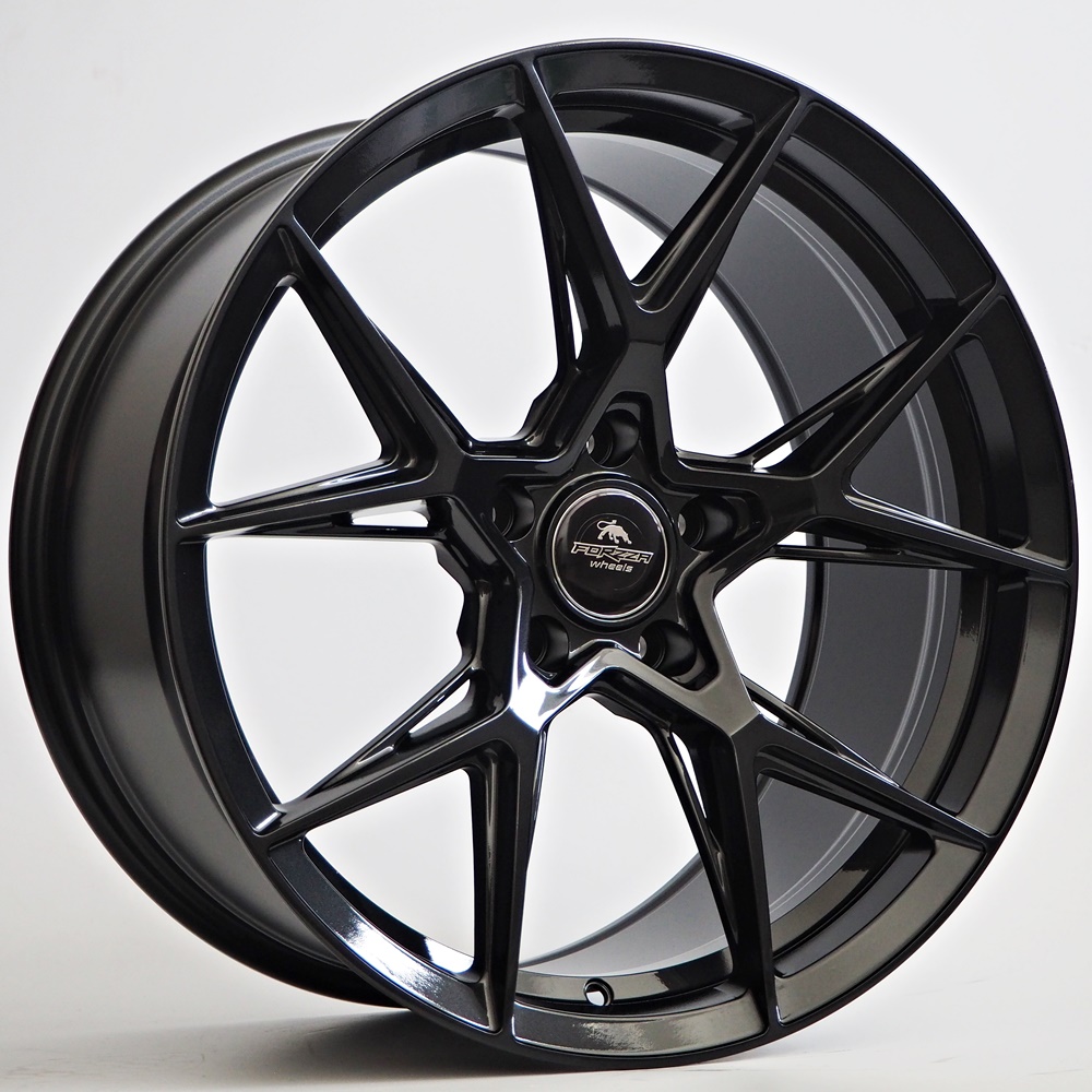Forzza Wheels OREGON 19x8.5 ET35 5x112 Black Magic