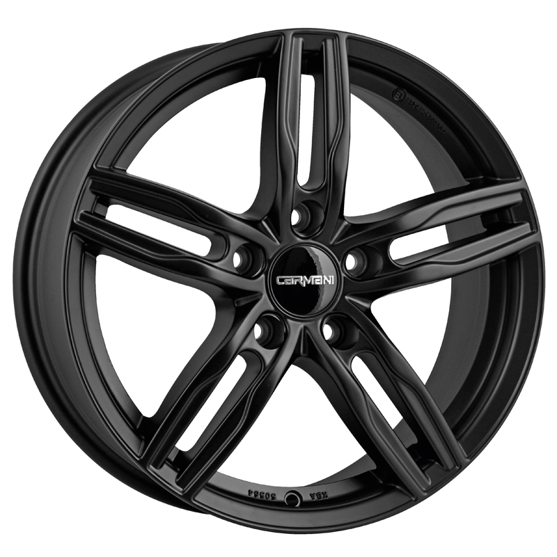 CARMANI 14 Paul, 7.5x17 5x114.3 ET45 72.6 black matt