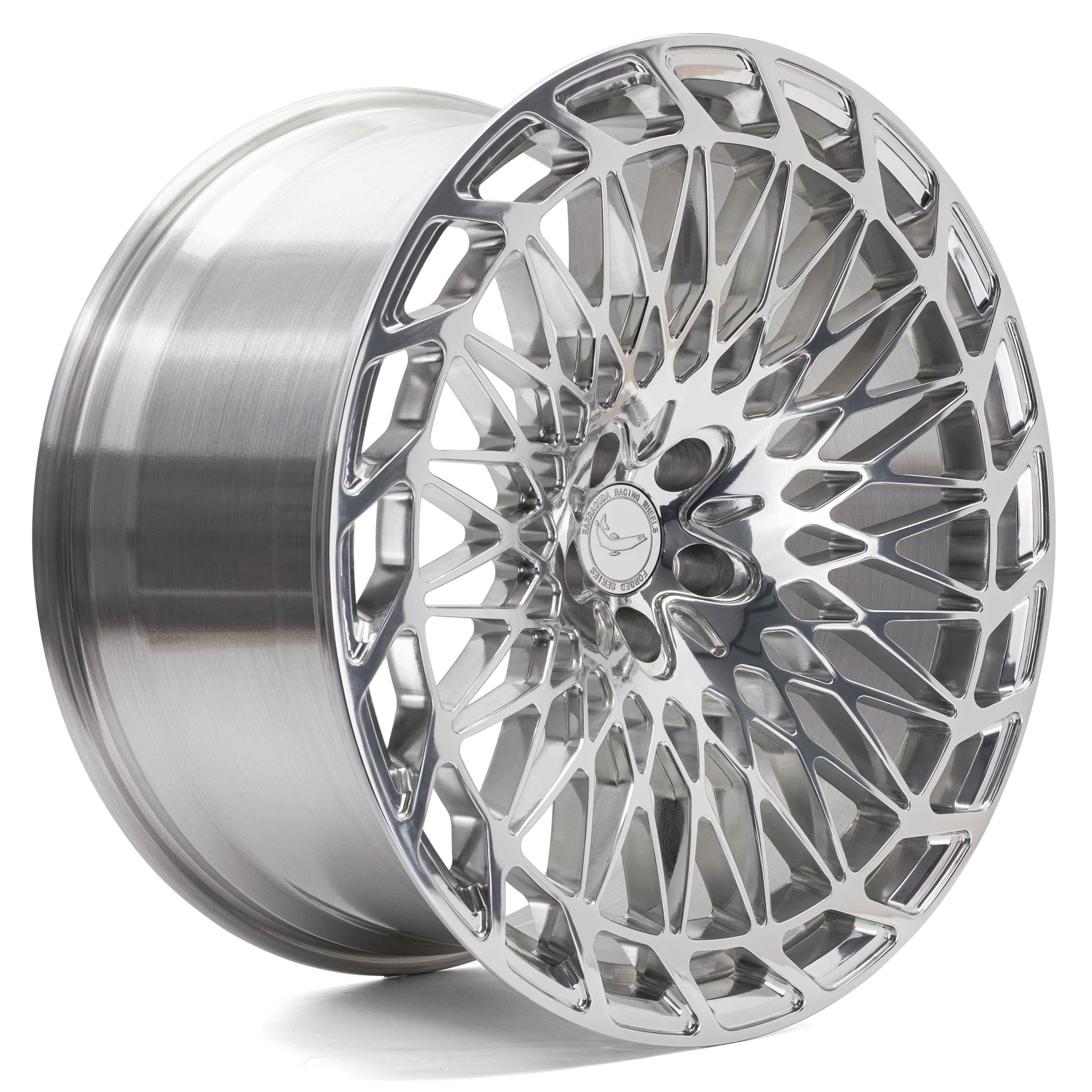 Barracuda G-FORGED AF33 21x11 ET20 5x112 Polished Silver