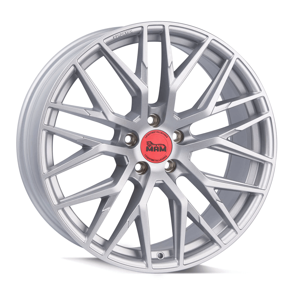 MAM Felgen RS4 16x7 ET38 5x100 Matt Silver Painted