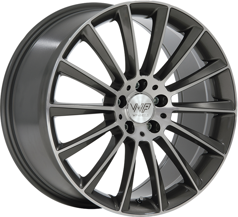 WP Wheels 990 19x9.5 ET48 5x112 Anthrazit Frontpoliert
