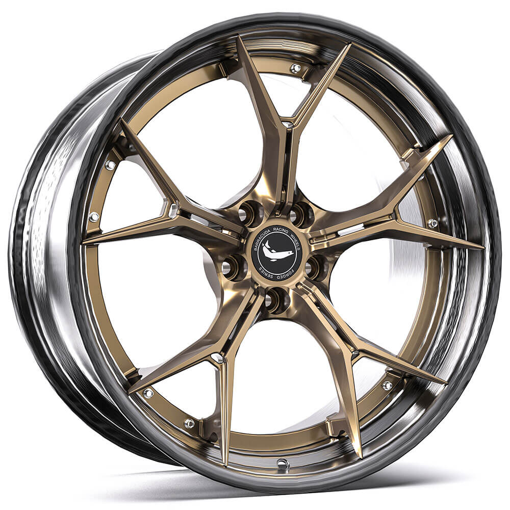 Barracuda Forged F08 24x14 ET, LK und Farbe frei wählbar