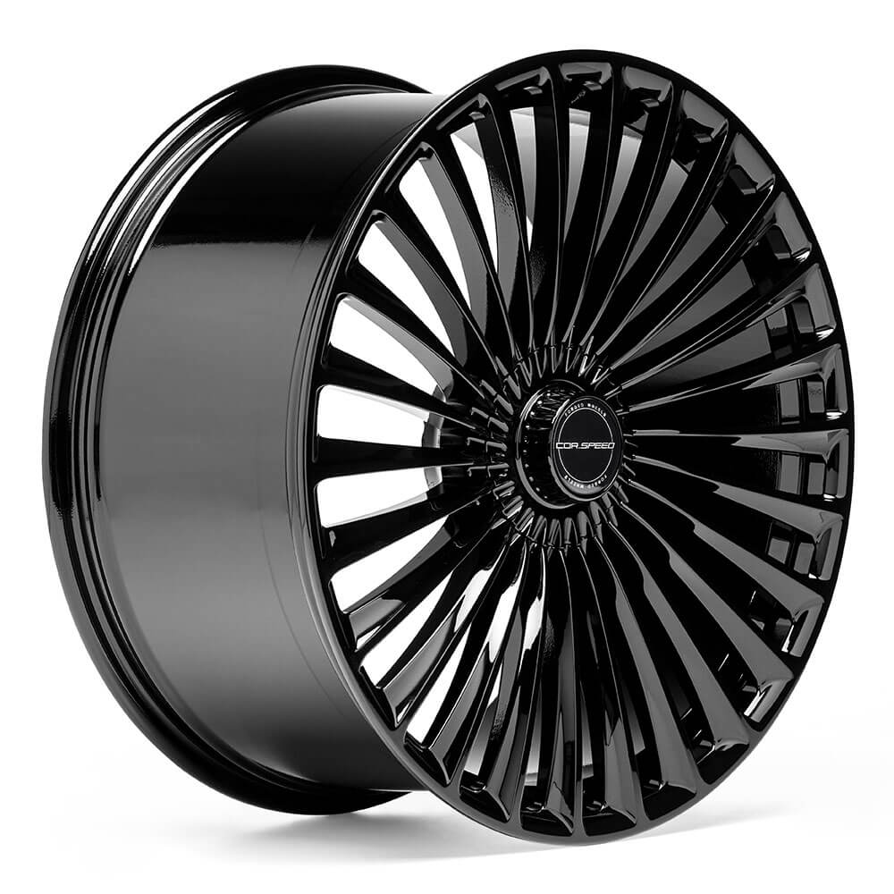 Corspeed Forged F01 24x14 ET und LK frei wählbar, Higloss Black 1