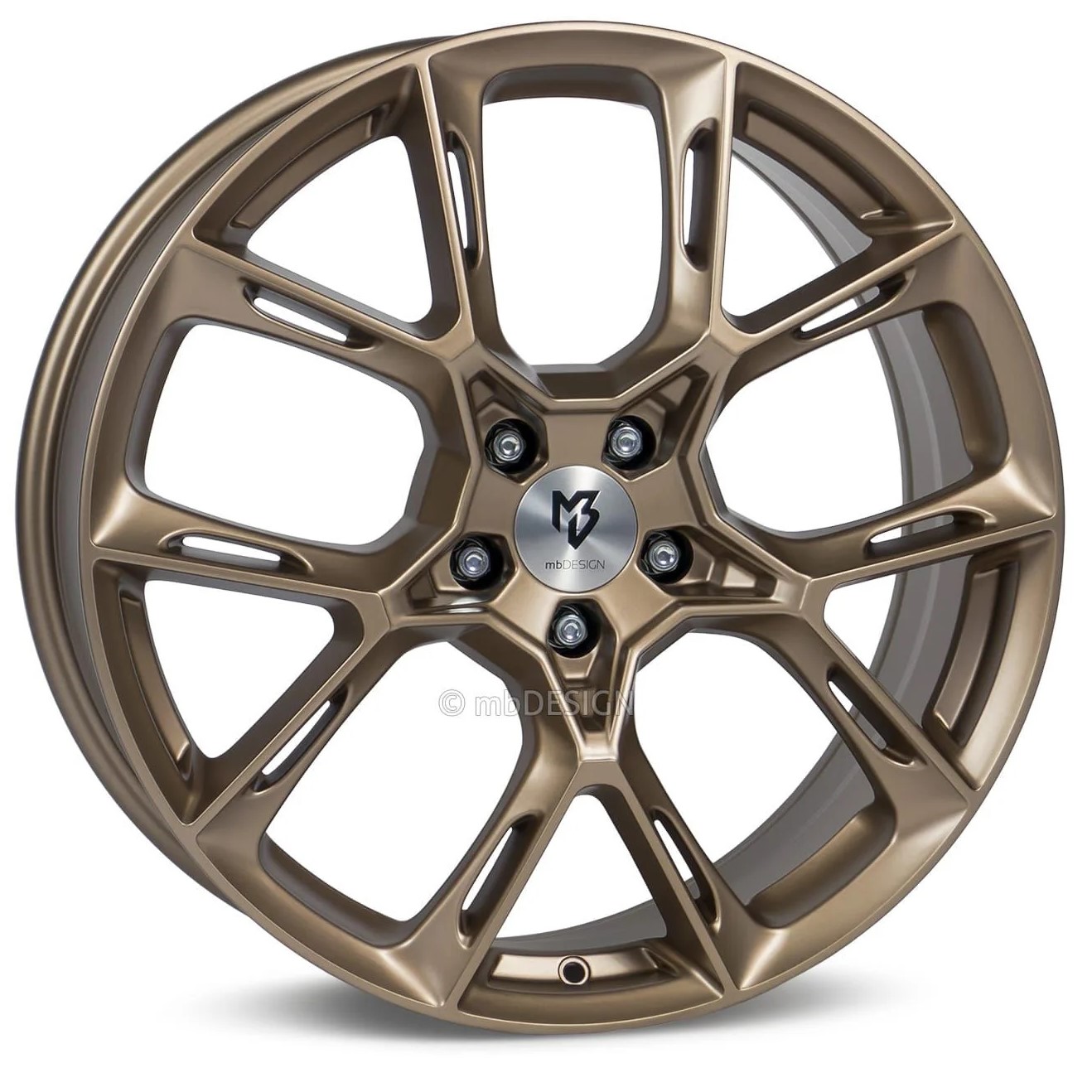 mbDESIGN KX1 21x9 ET40 5x112 Bronze Light Matt